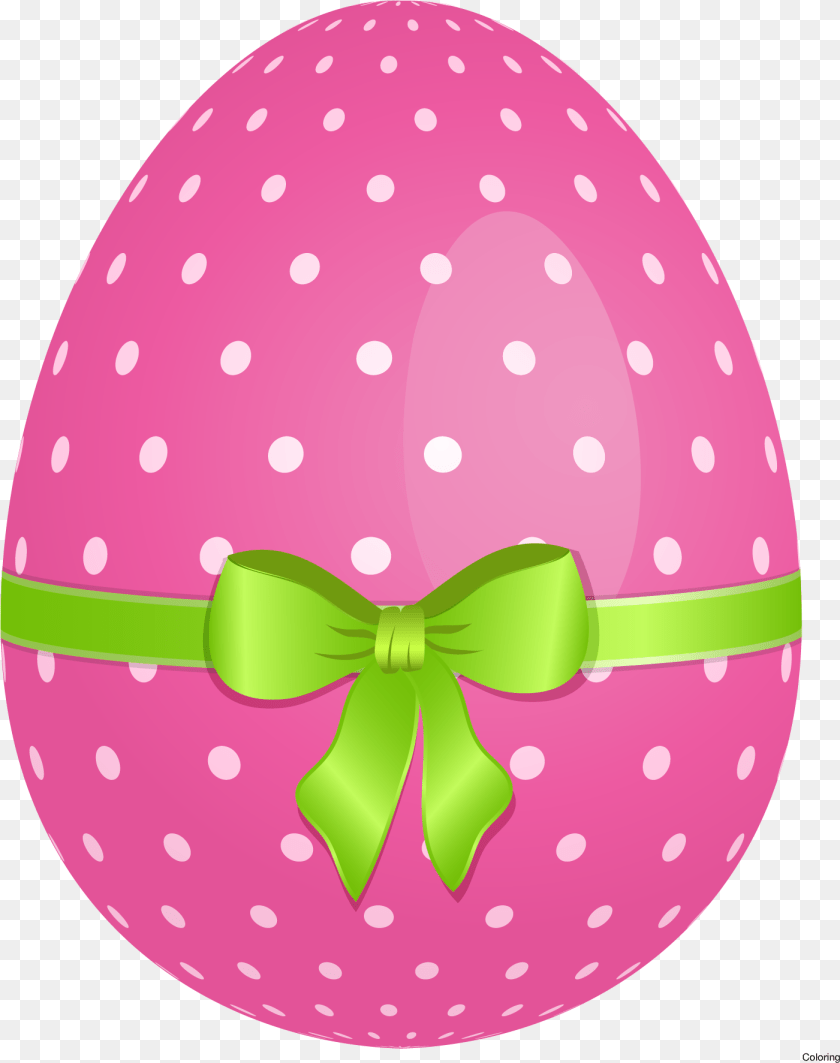 1401x1773 Polka Dot Background Green And Pink Easter Egg, Easter Egg, Food, Clothing, Hardhat Clipart PNG