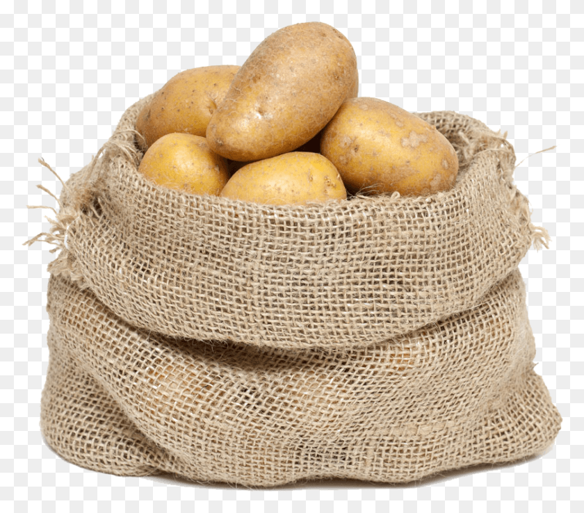 840x731 La Patata Png / Sac De Pommes De Terre Png