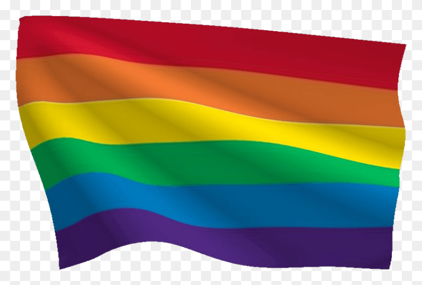 829x540 Transparent Pride Flag Clipart Flag, Graphics, Symbol HD PNG Download