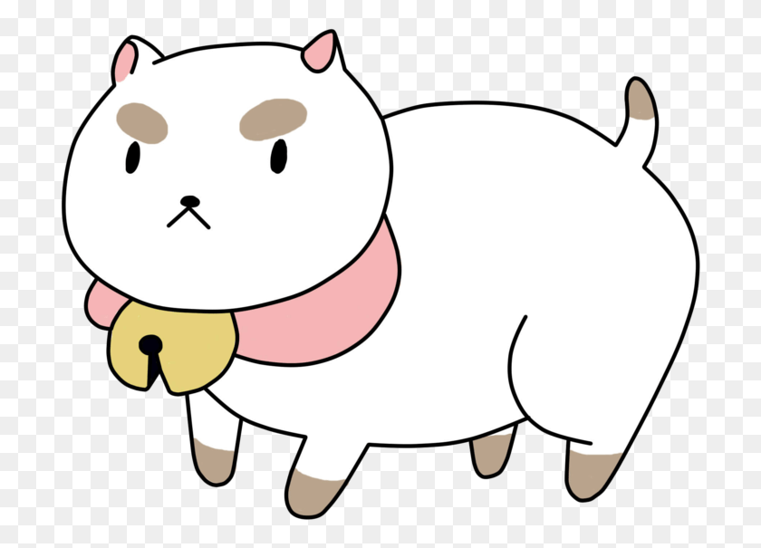 707x545 Transparent Puppycat Bee And Puppycat Transparent, Mammal, Animal, Pillow HD PNG Download