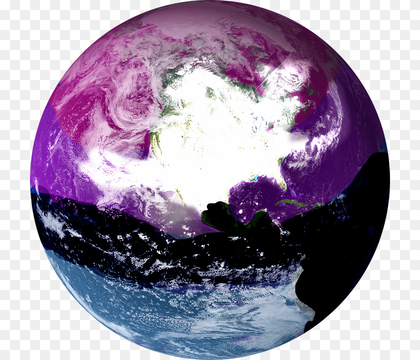 Transparent Purple Globe Nasa Blue Marble 2007, Astronomy, Outer Space, Planet, Sphere Clipart PNG