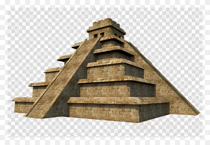 900x600 Transparent Pyramid Clipart Pyramid Aztec, Triangle, Architecture, Building HD PNG Download