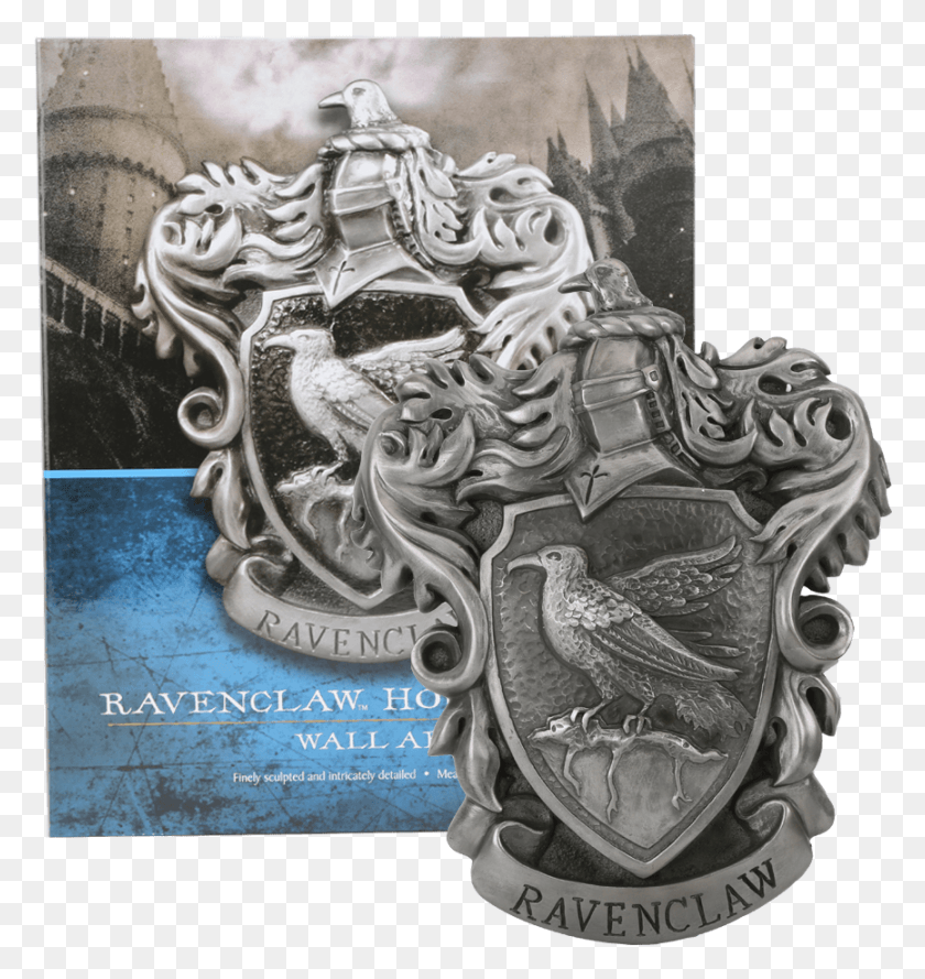 866x921 Transparent Ravenclaw Crest Plaque Ravenclaw Crest, Symbol, Emblem, Logo HD PNG Download