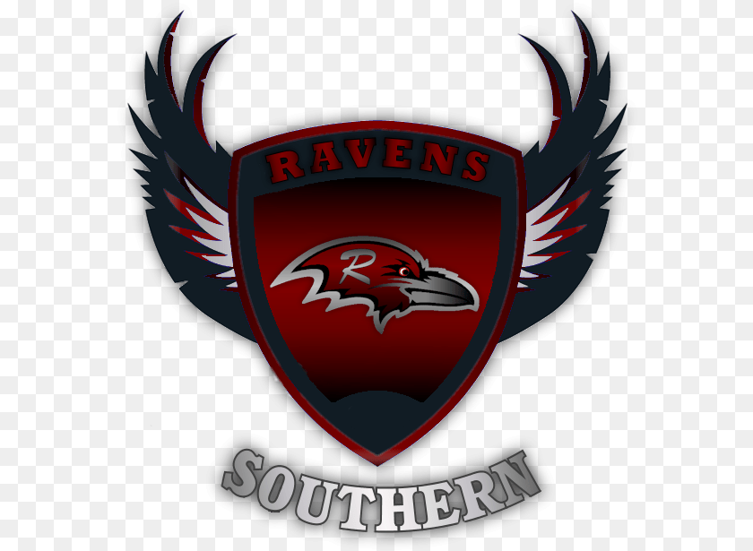 585x615 Ravens Logo Geyf Ravens, Emblem, Symbol Transparent PNG