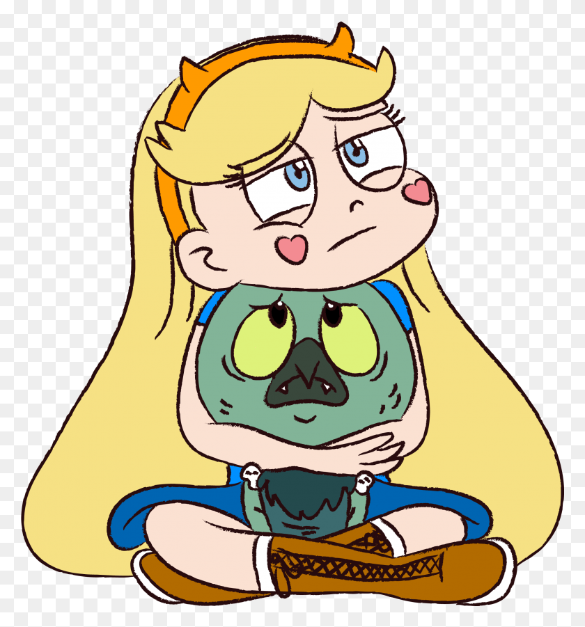 2390x2578 Transparent Sad Mouth Star Vs The Forces Of Evil Star X Ludo, Face, Text, Doodle HD PNG Download