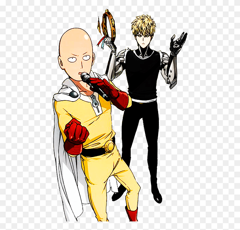 475x744 Transparent Saitama And Genos Made By Me From The, Person, Human, Comics HD PNG Download