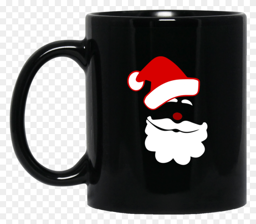 1016x880 Transparent Santa Beard Mug, Coffee Cup, Cup, Latte HD PNG Download
