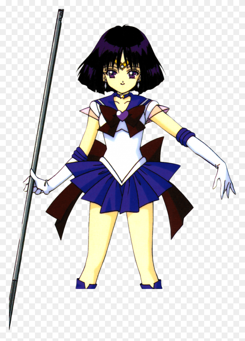 893x1270 Transparent Saturn Super Sailor Sailor Saturn Render, Person, Human, Manga HD PNG Download