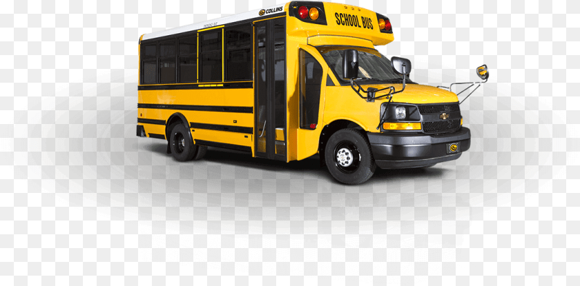 1103x545 Transparent School Bus Collins Type A School Bus, School Bus, Transportation, Vehicle, Machine Clipart PNG