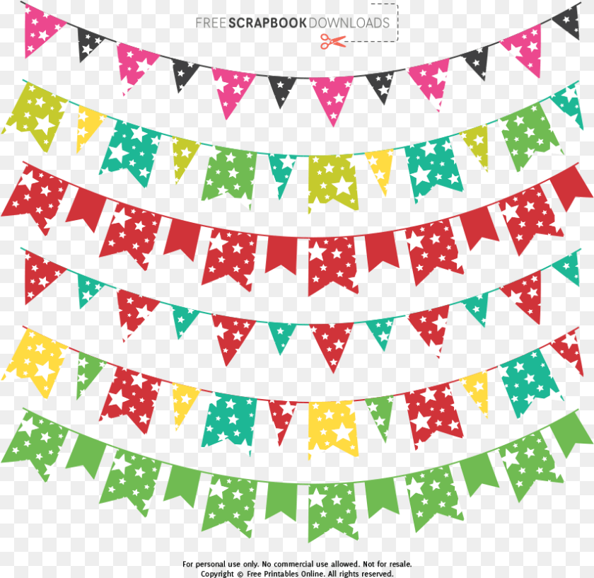 Transparent Scrapbook Elements, Flag, Pattern, Accessories Clipart PNG