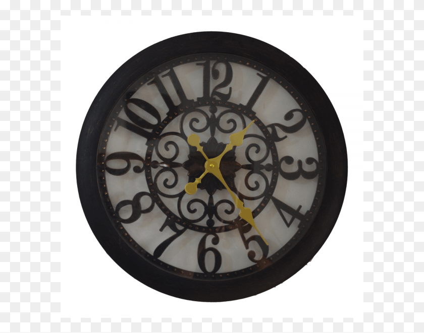 601x601 Transparent Self Dial Antique Wallclock Regal Saat Duvar, Wall Clock, Clock, Clock Tower HD PNG Download