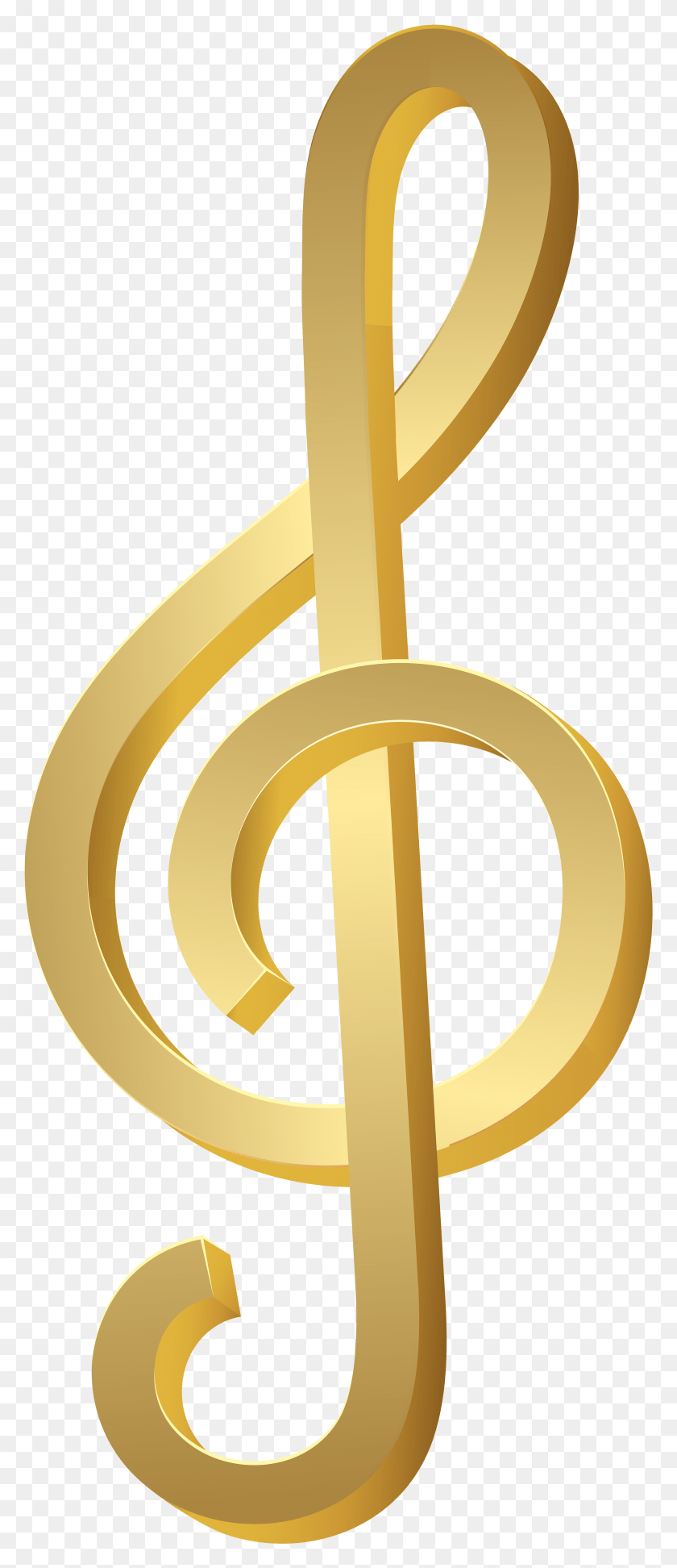 3276x7916 Transparent Seth Rollins Gold Treble Clef Clipart, Trumpet, Horn, Brass Section HD PNG Download