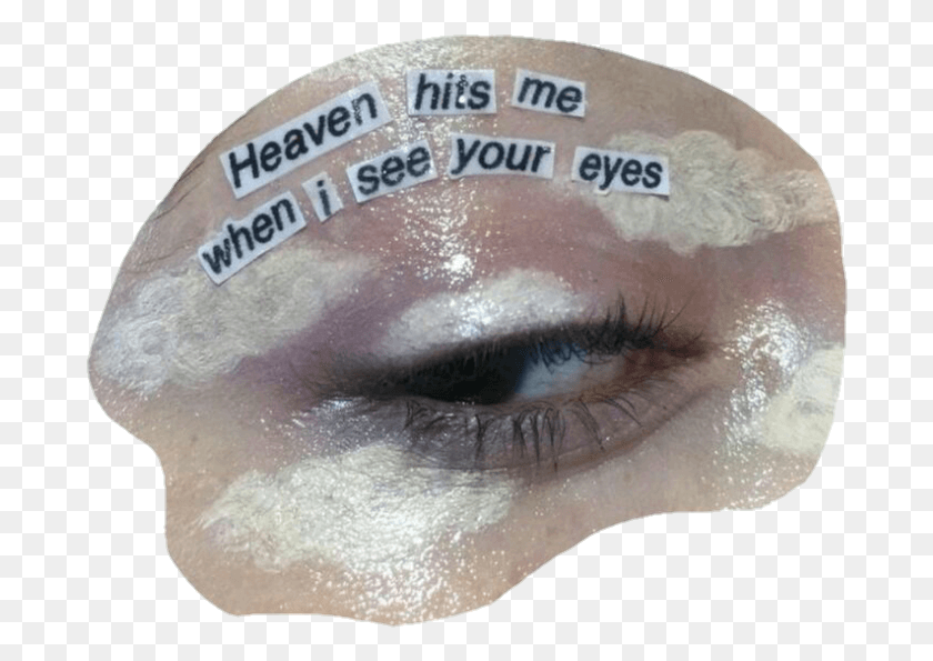 686x535 Transparent Shoe Transparent Shoe Eye Eye Eye Shadow, Face, Head, Skin HD PNG Download