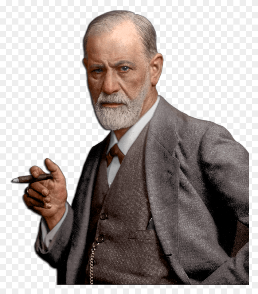 1023x1179 Transparent Sigmund Freud Sigmund Freud, Person, Human, Suit HD PNG Download