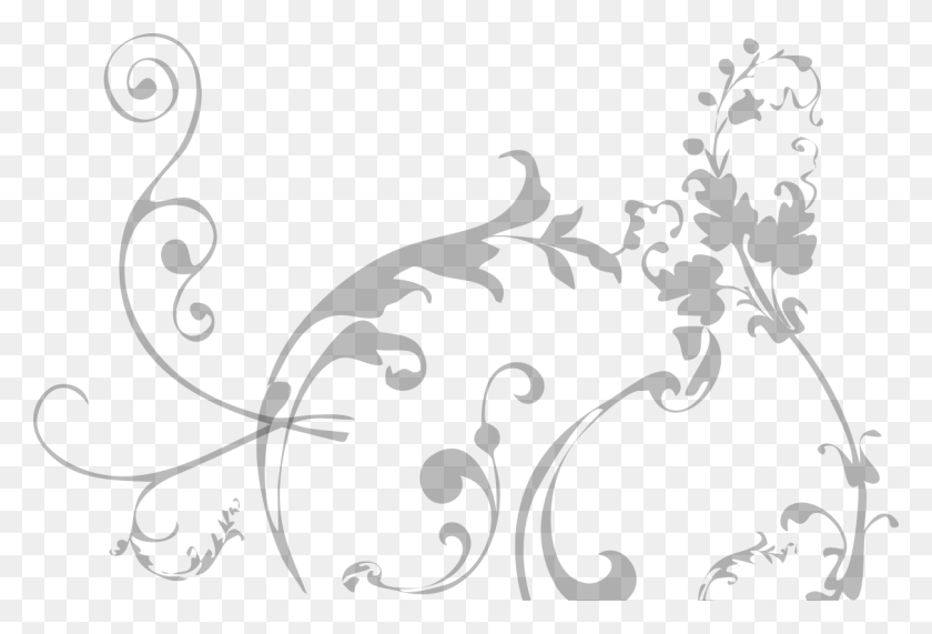 1212x795 Transparent Simple Swirl 41989 Free Icons And White Swirls Transparent Background, Graphics, Floral Design HD PNG Download