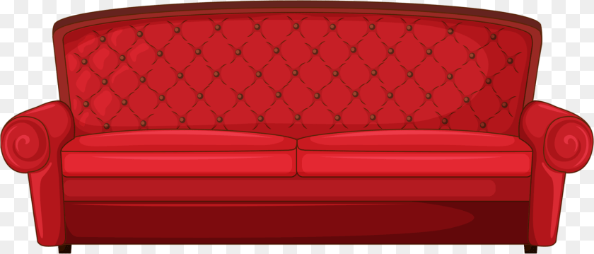 Single Pancake Clipart Sofa Cartoon Hd, Couch, Furniture Sticker PNG