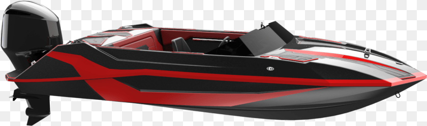 1277x379 Transparent Ski Boat Launch, Dinghy, Transportation, Vehicle, Watercraft Sticker PNG