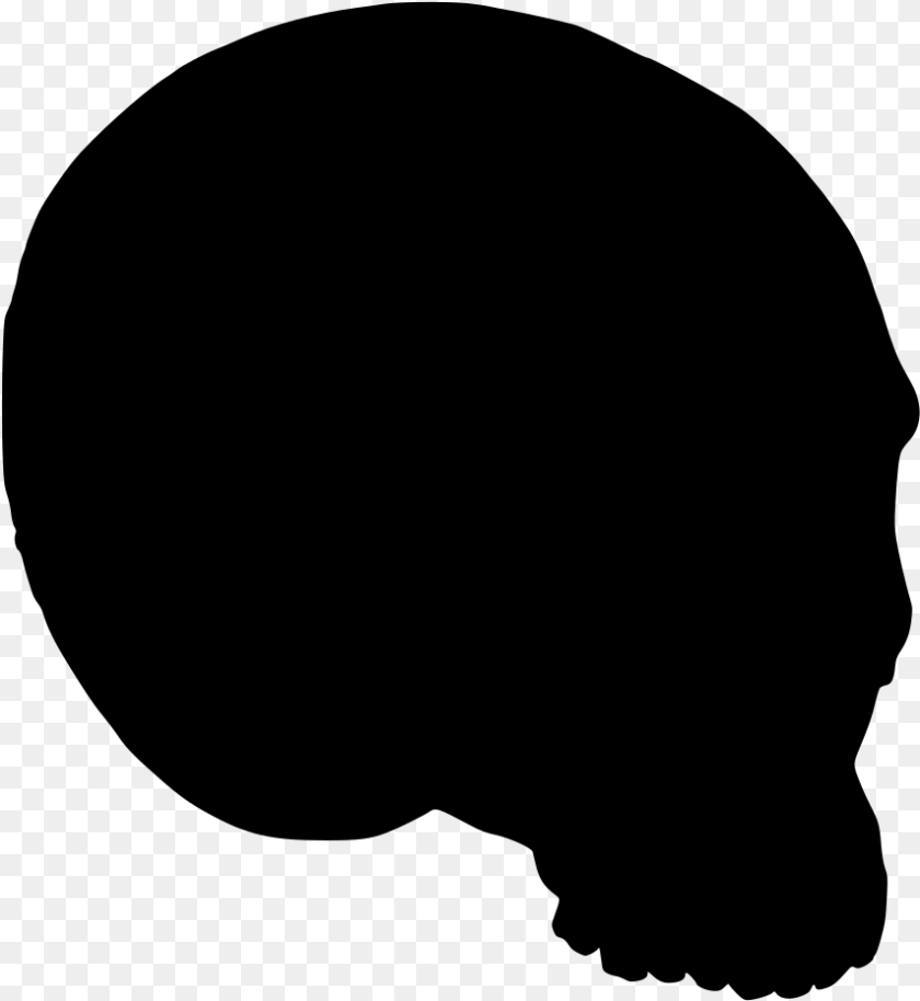 Transparent Skull And Crossbones Icon, Gray Sticker PNG