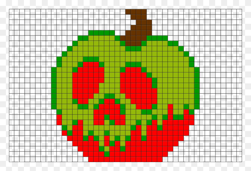 880x581 Descargar Png Transparente Nieve Pixel Art Pixel Art Melocotón Fruta, Texto, Pac Man Hd Png