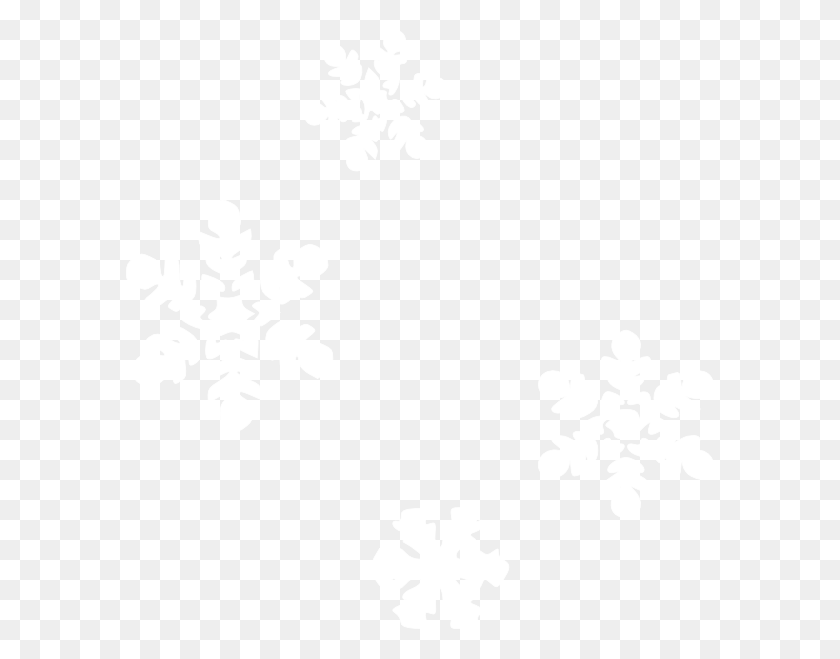588x599 Transparent Snowflakes Clip Art At Clker Com Vector White Snowflakes No Background, Texture, White Board, Text HD PNG Download