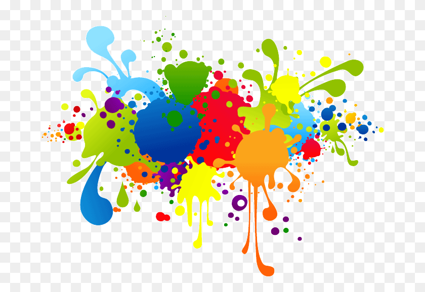 678x518 Transparent Splash Color, Graphics, Floral Design HD PNG Download