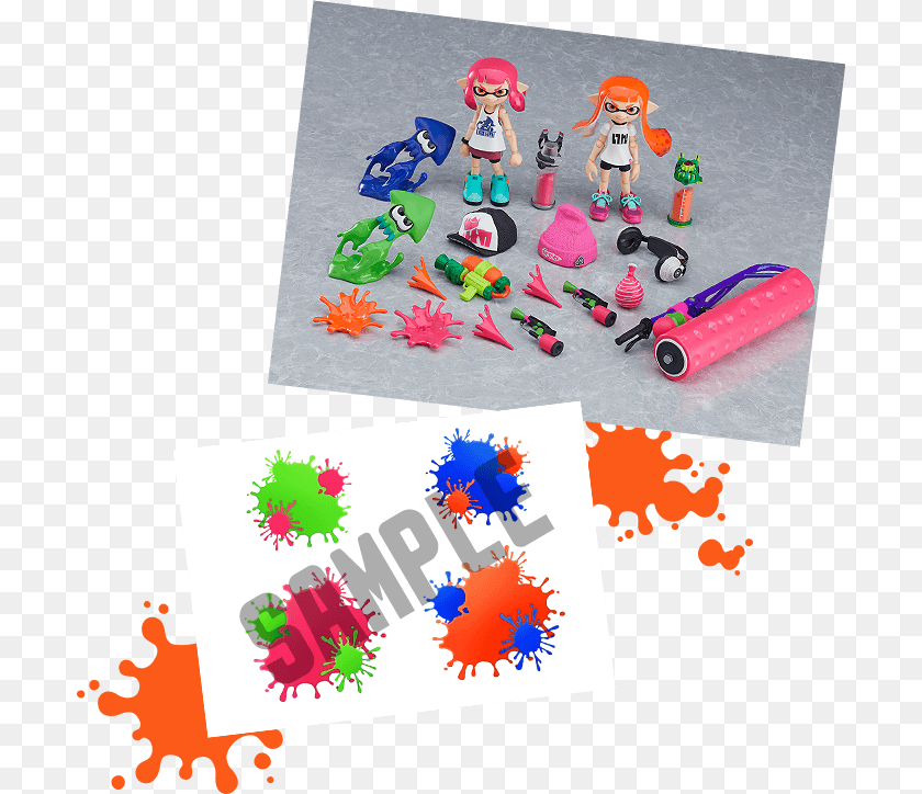 Transparent Squid Girl Splatoon Figma, Person, Baby, Art, Graphics PNG