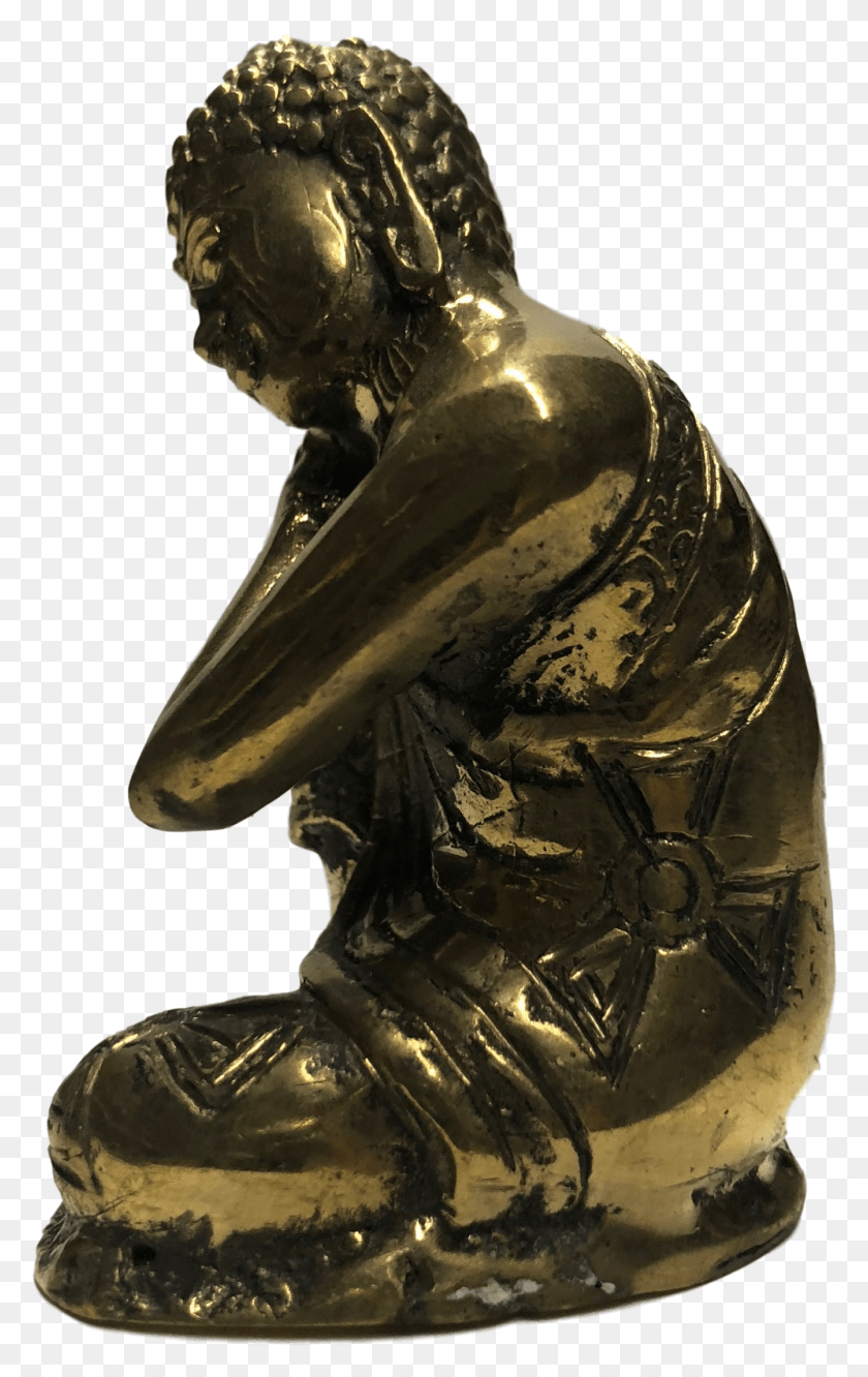 1343x2191 Escultura De Bronce, Cabeza De Estatua Png