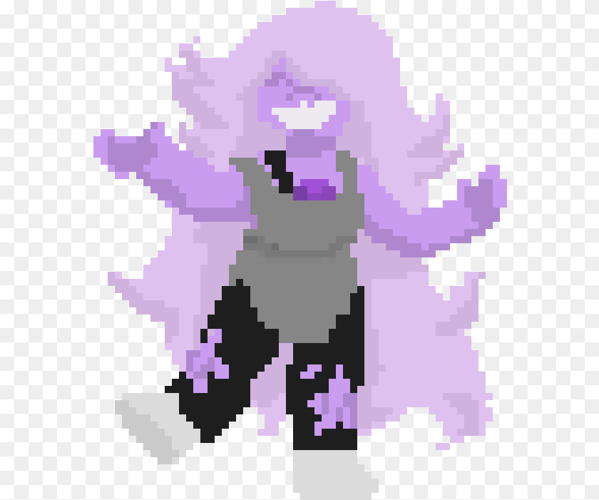 Steven Universe Amethyst Cartoon, Purple PNG