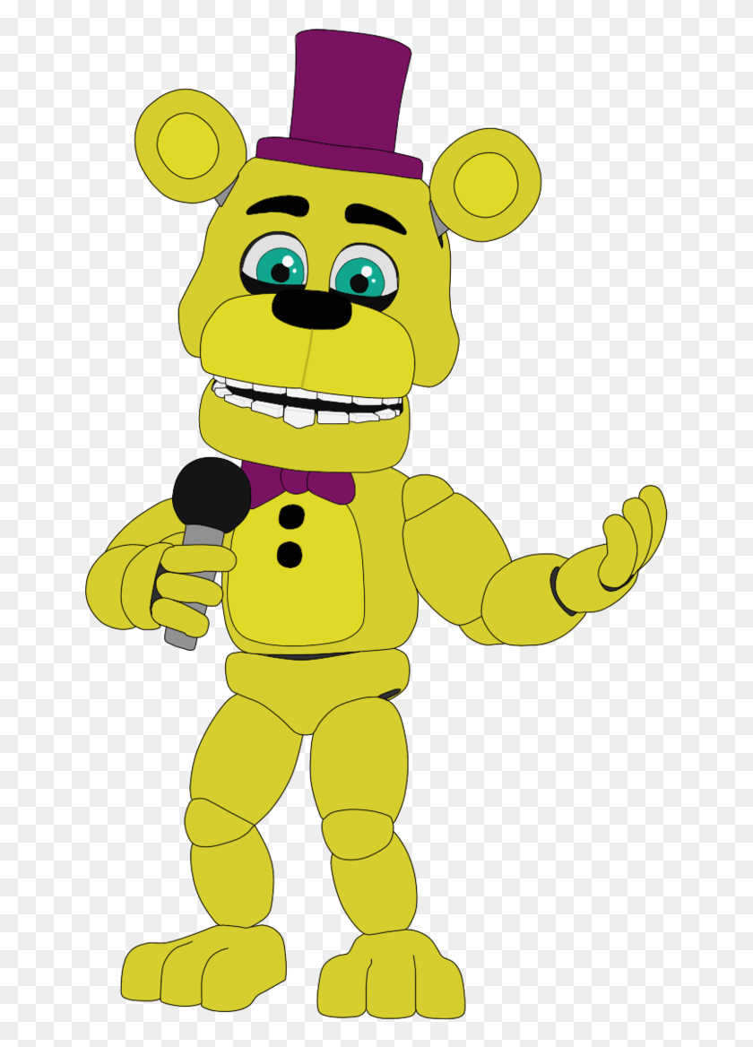 653x1108 Transparent Stock Adventure Five Nights At S World Fred Bear From Five Nights At, Toy, Outdoors, Nature HD PNG Download