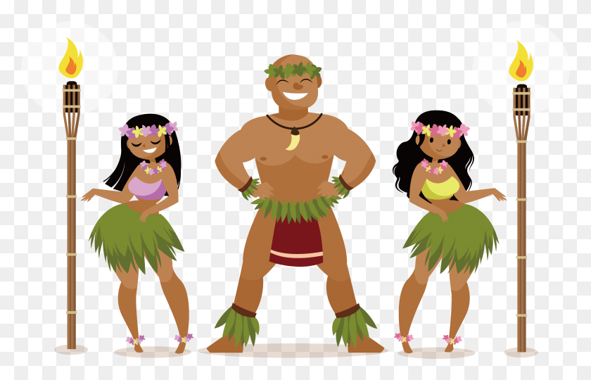 4909x3025 Transparent Stock Hawaiian Party Hawaii Transprent Hawaii, Hula, Toy, Person HD PNG Download