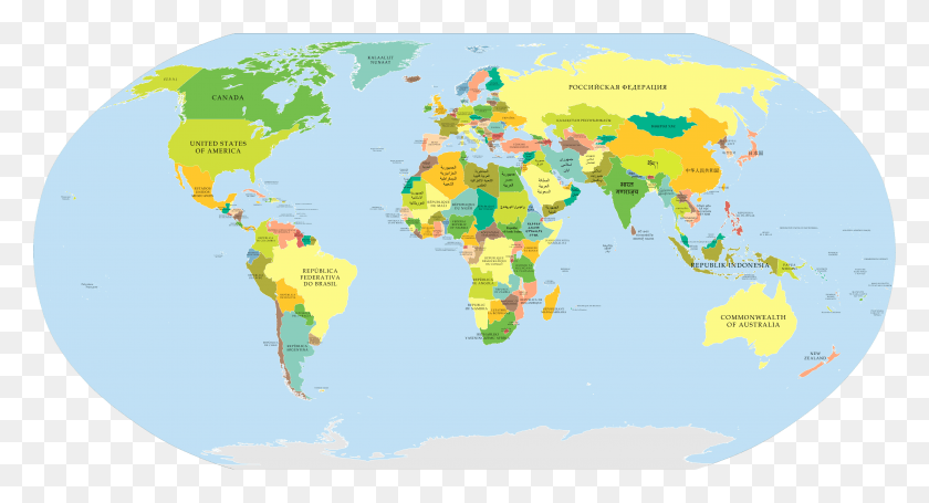 4475x2271 Transparent Street Map Clipart World Map Native Language, Diagram, Plot, Atlas HD PNG Download