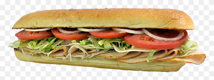 836x273 Transparent Sub, Burger, Food, Sandwich HD PNG Download