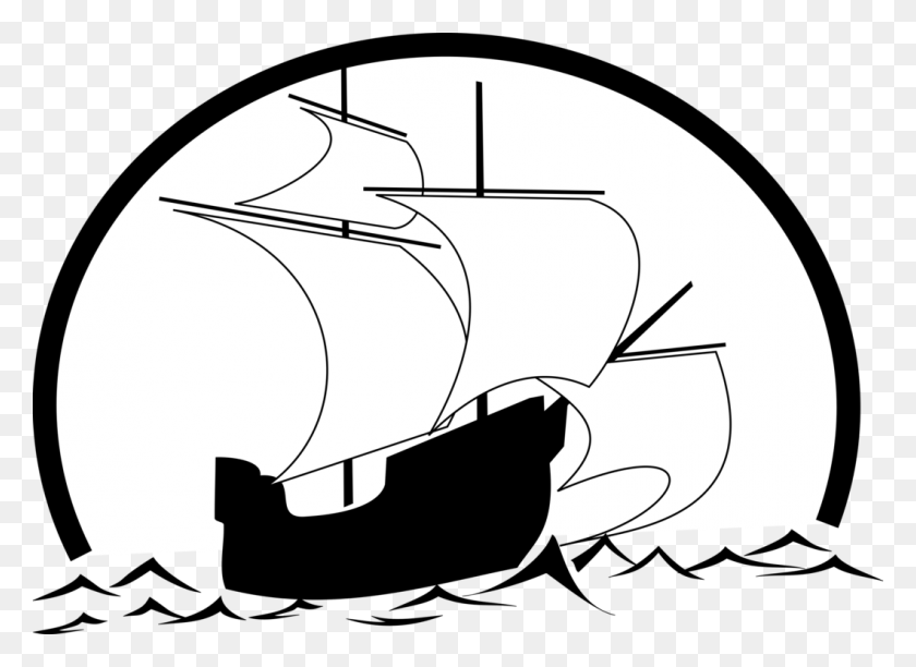 1058x750 Transparent Sunken Ship Clipart Front Of A Boat Drawing, Face, Weapon, Weaponry HD PNG Download