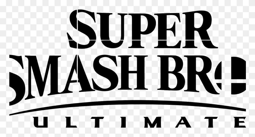 1201x603 Прозрачный Логотип Super Smash Bros Ultimate, Серый, Мир Варкрафта Png Скачать