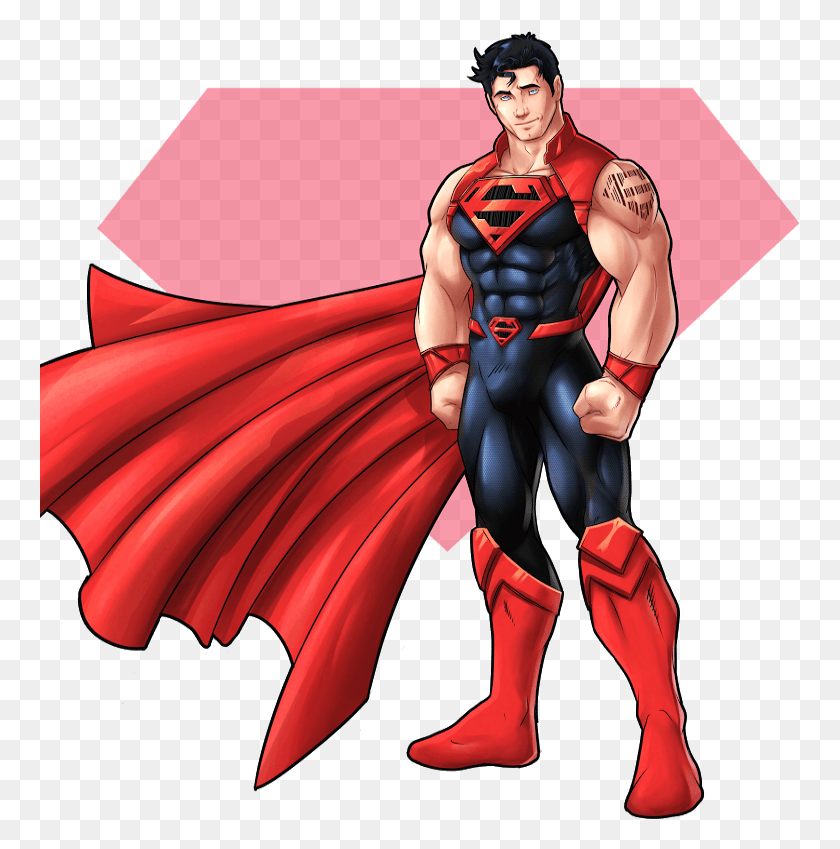 761x789 Transparent Superboy Muscle, Batman, Person, Human HD PNG Download
