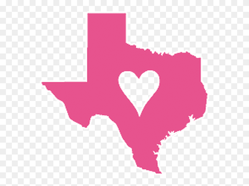 585x566 Transparent Texas Clip Art Texas State, Symbol, Heart, Logo HD PNG Download