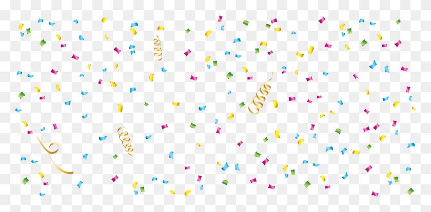 7975x3628 Transparent Transparent Background Confetti, Paper, Christmas Tree, Tree HD PNG Download