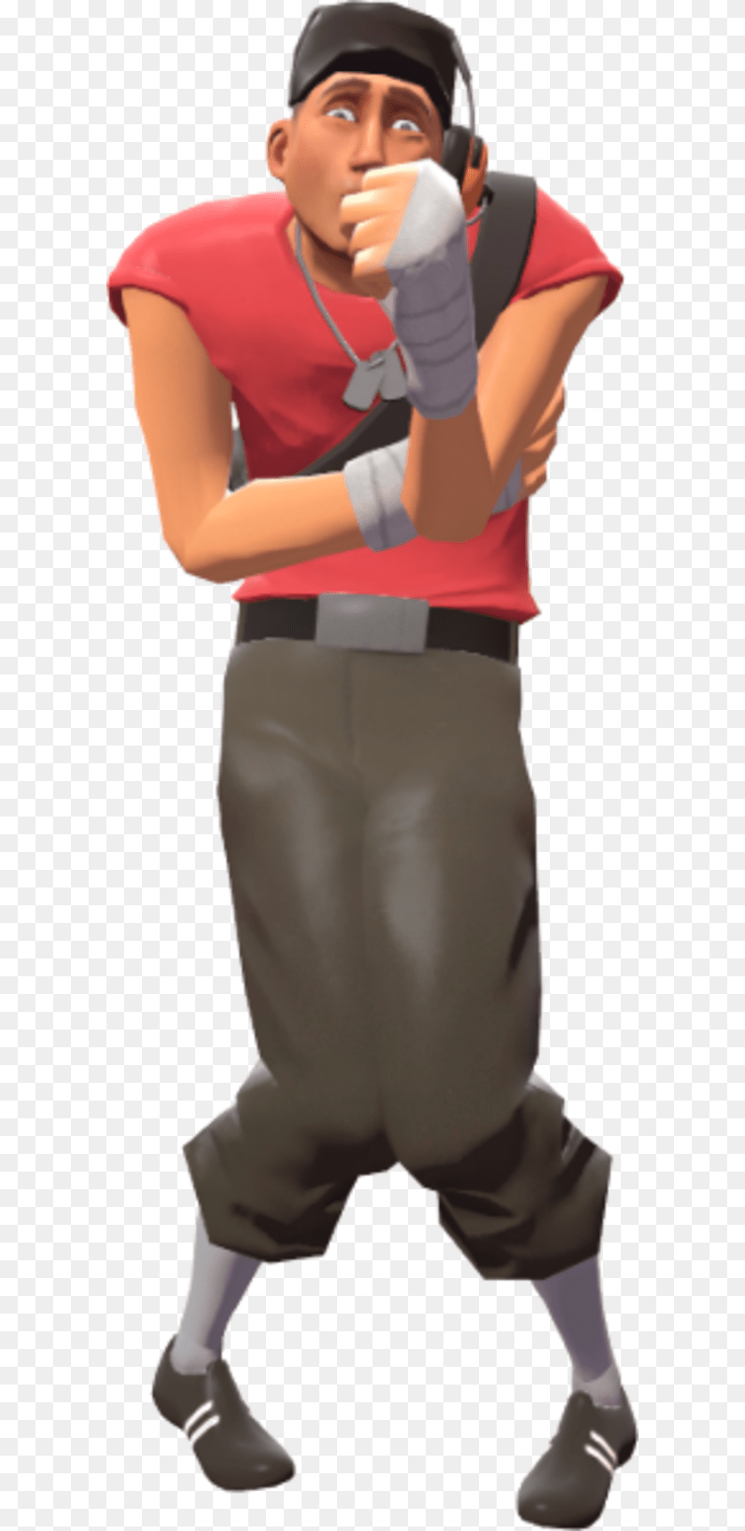 Transparent Trevor Philips Tf2 Scared, People, Person, Clothing, Vest Sticker PNG