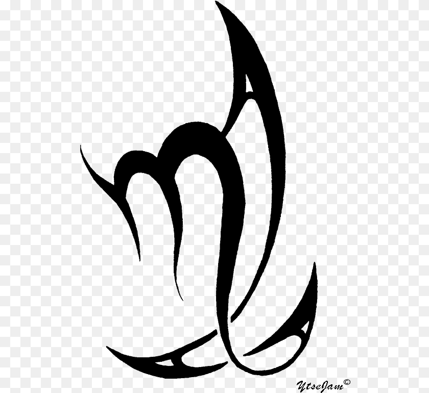 531x770 Tribal Tribal Virgo Tattoo Transparent PNG