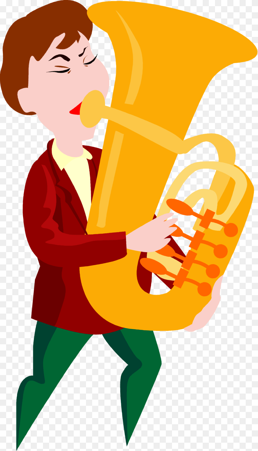 1086x1896 Tuba Clipart Music, Horn, Brass Section, Musical Instrument, Person Transparent PNG