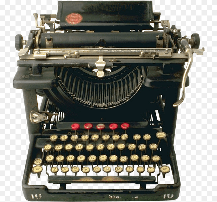 Transparent Typewriter Typewriter Transparent, Computer Hardware, Electronics, Hardware, Gun Sticker PNG