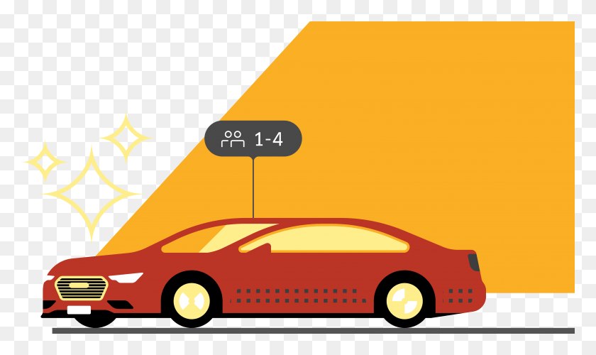 7589x4282 Transparent Uber Car Icon, Sedan, Car, Vehicle HD PNG Download