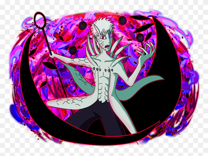 922x678 Transparent Uchiha Obito The Ten Tails, Graphics, Doodle HD PNG Download