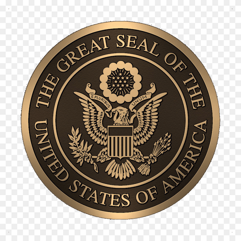 900x900 Transparent United States Great Seal Of The United States, Rug, Logo, Symbol HD PNG Download