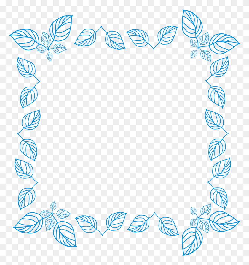 1297x1382 Transparent Vector Leaves Hand Drawn Leaves Border, Text, Alphabet, Handwriting HD PNG Download