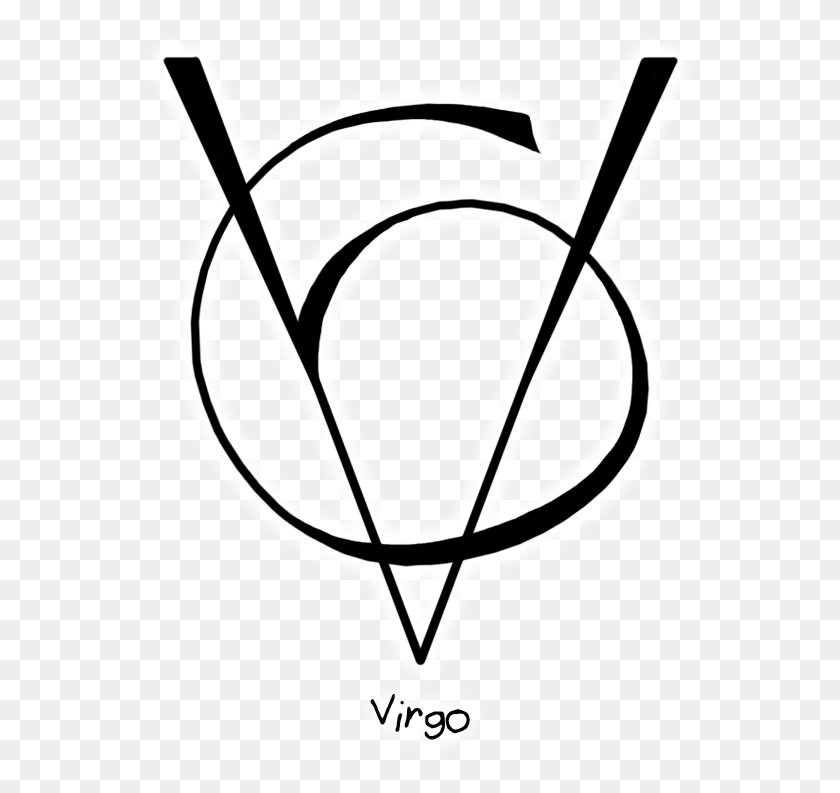 562x733 Transparent Virgo Virgo Sigil, Symbol, Musical Instrument, Emblem HD PNG Download