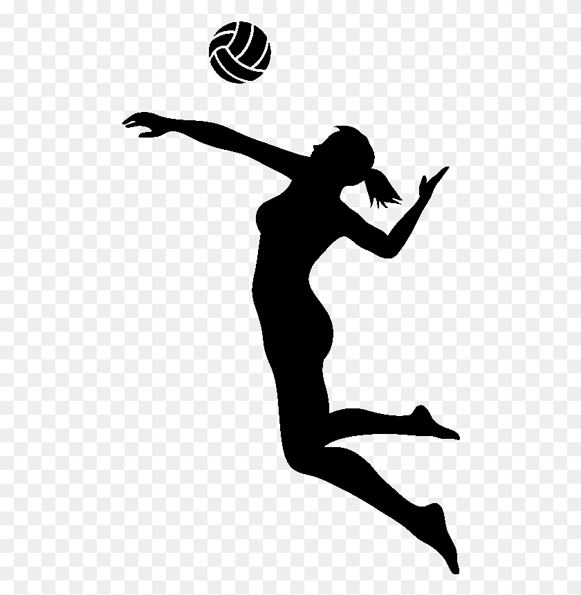 490x801 Transparent Volleyball Images Volleyball Player Silhouette Volleyball Player Spiking, Gray, World Of Warcraft HD PNG Download