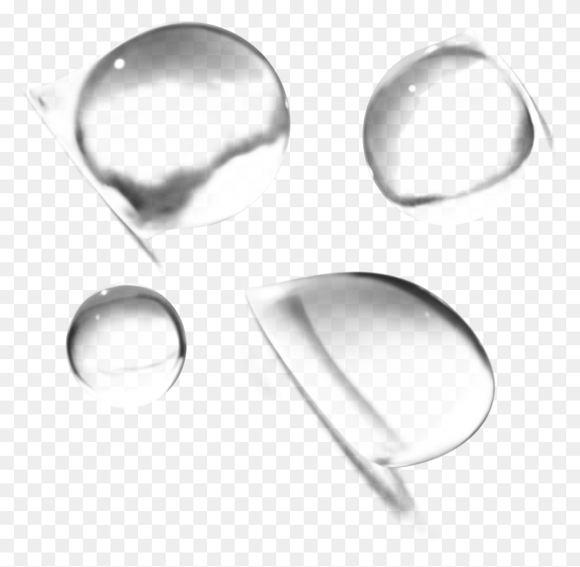 1912x1867 Transparent Water Drops Water Drop Lens, Pillow, Cushion, Accessories HD PNG Download
