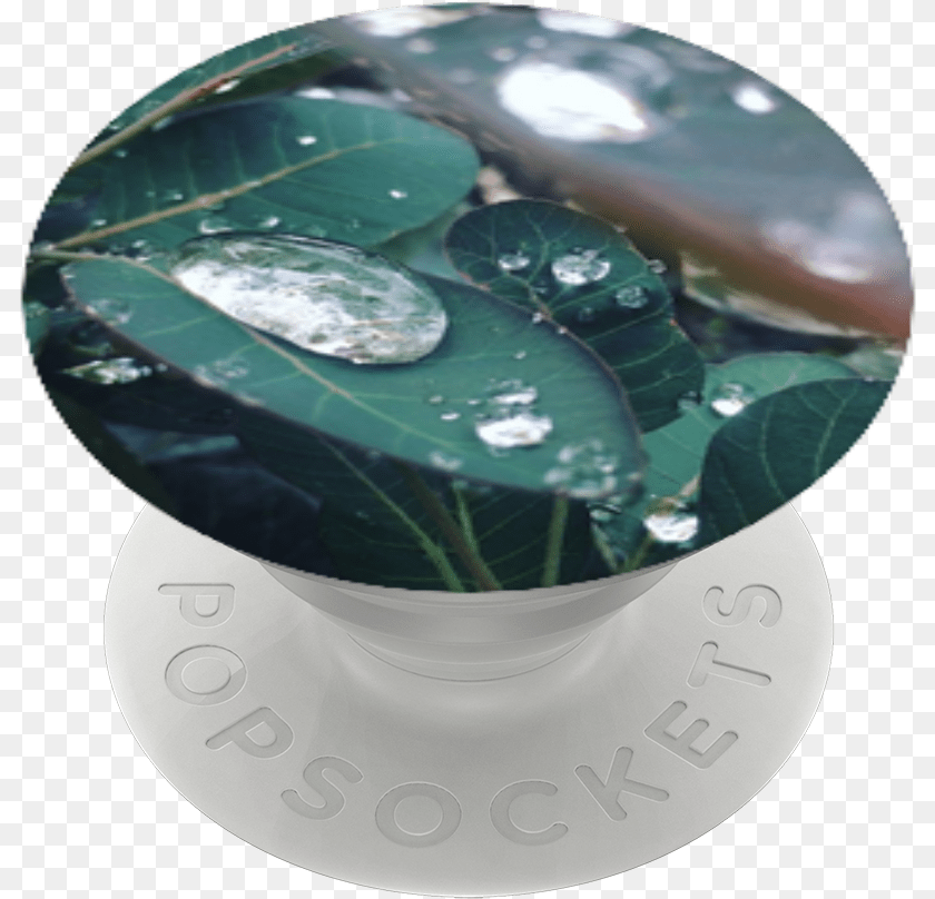 Waterdrops Crystal, Droplet, Leaf, Plant, Sphere Sticker PNG