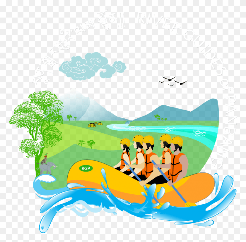 1198x1180 Transparent Waterfalls River Rafting, Person, Human, Advertisement HD PNG Download